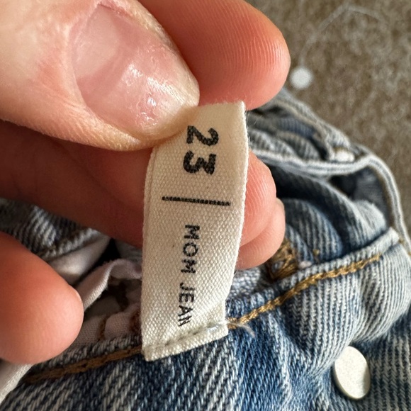 PacSun Light Blue Distressed Mom Jean - Picture 5 of 5
